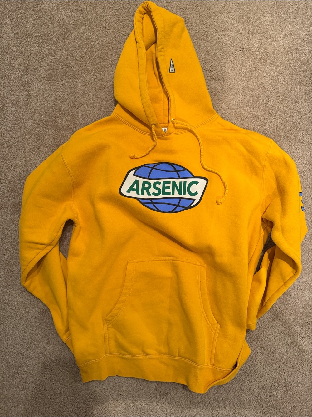 Yellow Pullover Hoodie